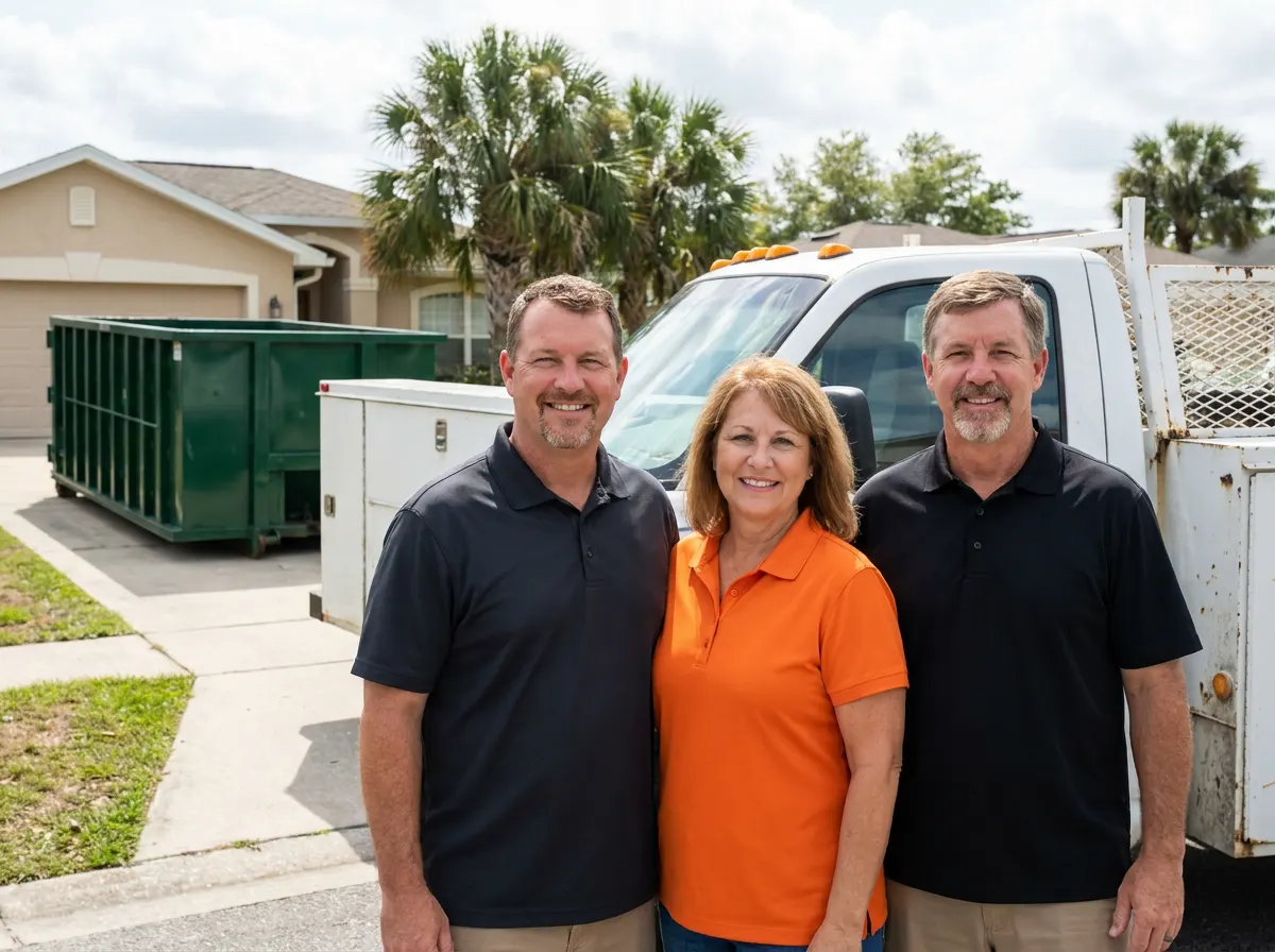 Quarrybin Dumpster Rental dumpster rental team in Panama City, FL